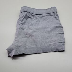 Light Gray Casual Shorts